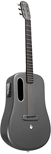 LAVA ME 3 Kohlefaser Smart Gitarre 38 Grau Ideal Tasche
