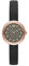 Emporio Armani Damen-Zweizeigeruhr aus roségoldfarbenem Edelstahl, AR11435