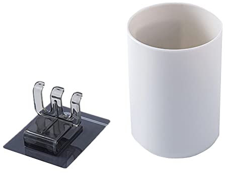 PLUS PO ZahnbüRstenhalter Elektrische ZahnbüRste ZahnbüRstenhalter Badezimmer-Organisator Zahnbürste Halter Kinder Bad Zahnbürste Halter White,One Size