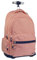 MILAN Zaino con ruote 6 cerniere (25L), serie 1918. rosa 625601SNCP