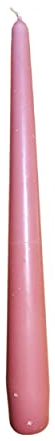 HMH Tafelkerzen B-Ware Stabkerze Kerze Alt Rosa Spitzkerzen getaucht altrosa 25cm Dekokerzen 12x / 25x / 50x / 100x Kerzen (25)