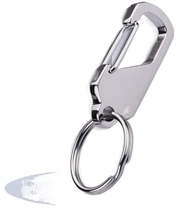 MERNEL Porte-clés de voiture universel anti-rayures en cuir véritable pour moto, unisexe, adulte