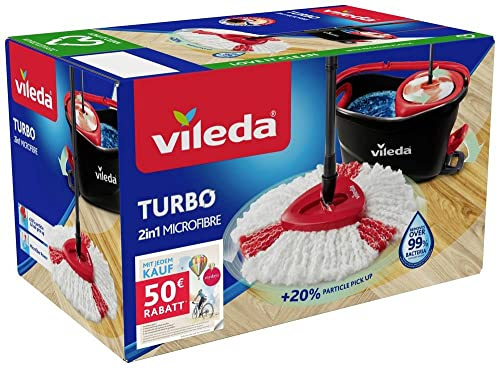 Vileda Turbo Wischmop 2in1 Box Frühjahrespromo 2023 inkl. 50 EUR MyDays-Gutschein 1 St. 172362