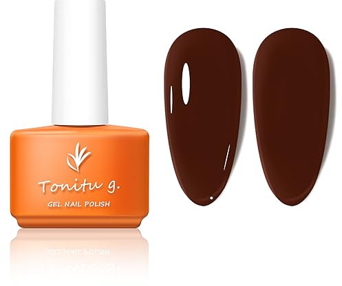 TONITU G · Gel Nail Polish 30 Colors-7ML 1PCS Semi-permanent Soak Off UV LED Nails All Seasons Manicure Salon DIY at Home Nails Art Design (SC219)
