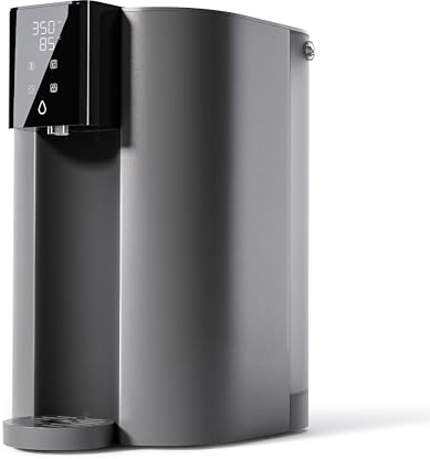 Waterdrop CoreRO Countertop Reverse Osmosis System, Instant Hot Water Dispenser, 5 Temperature Options, 6 Stage C1H Countertop RO, 3:1 Pure to Drain, Reduce PFAS, No Installation, WD-C1H