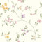 CHDITB Multicolor Blumen Tapete,Blumentapete Selbstklebend,Tapete für Mädchen Schlafzimmer (44 x 300 cm) Wildblumen Tapete,wasserdichte Grünblatt Tapete,Wandsticker für Wohnzimmer Küche