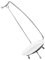Amosfun Support De Brochettes De Barbecue Suspendu Support De Brochette De Cintre De Kebabs Support De Brochettes De Barbecue En Acier Inoxydable Support De Brochettes De Brochettes