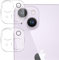 HQ-CLOUD® Lot de 2 Protection Objectif Caméra Arrière en Verre Trempé Pour Iphone 15, Film en Verre Trempé 9H, Ultra HD, Anti-Rayures