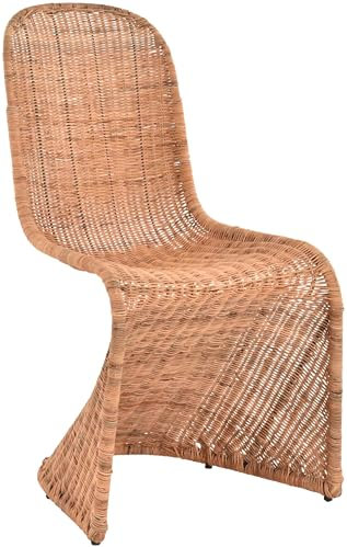 Schwingstuhl, Esszimmer-Stuhl aus Rattan Esszimmerstuhl Korb Schwingstuhl Esszimmer Stühle Schwinger (, Natur)