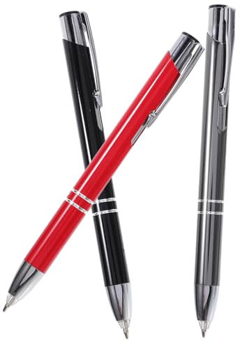 VILLCASE 3 Stück Led-licht-kugelschreiber, Aufhellungsstift, Metall-kugelschreiber, Beleuchteter Spitzenstift, Nachtschreibstift