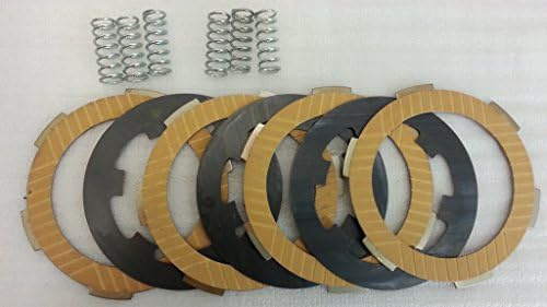Kupplung kompatibel mit Vespa PK Ape 50/125 Carbon Racing 4 Scheiben + 6 verstärkte Federn