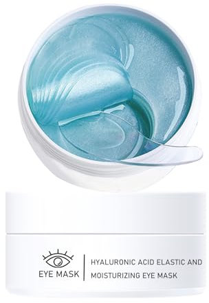 Augenpads gegen Augenringe, Augenringe Entfernen, Augenpads Hyaluron, Anti-Aging Augenmaske Hyaluronsäure, Augen Pads gegen Tränensäcke, Falten, Puffiness, Schwellungen, Under Eye Patches