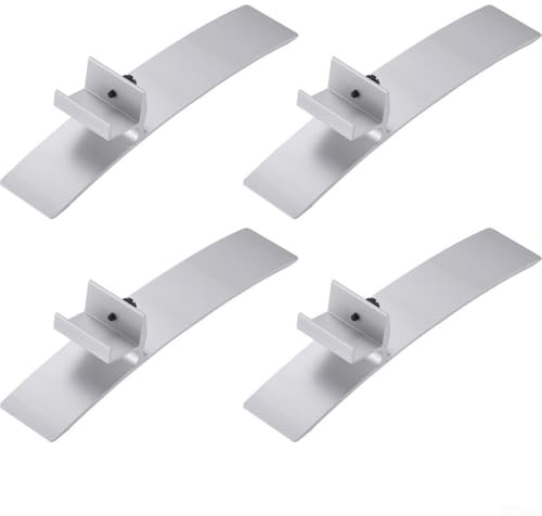 YobiLife Standfüße für Infrarot-Heizung, Aluminium-Legierung, Standfüße, Standfüße für Heizplatten, flache Heizkörper (4 Stück)