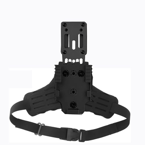 PBTMCD Modularer Holster-Adapter Mit QLS-Kit – Verstellbare Drop-Bein-Plattform for 3-Loch-Holster