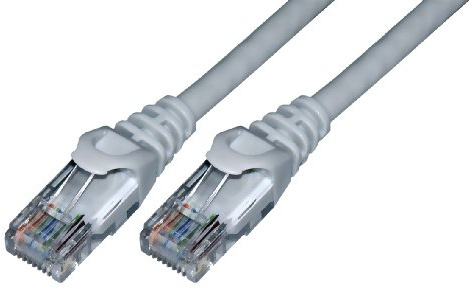 MCL 1 m Cat6 U/UTP Patch Kabel – Grau