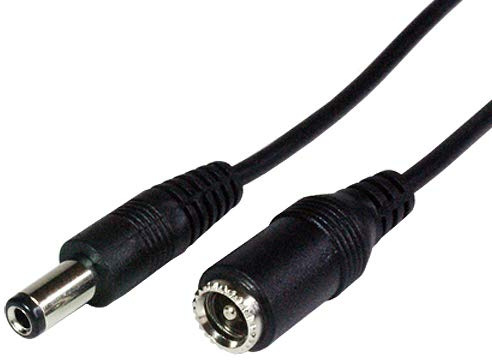 Loops 10m *5.5mm x 2.1mm* DC Power Extension Cable/Lead - CCTV Camera DVR - Plug to Socket