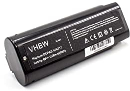 vhbw 1x Batterie Compatible avec Paslode Impulse IM350 Nail Gun, IM45 CW, IM45GN, IM50 F18 Outil électrique (1500 mAh, NiMH, 6 V)