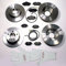 Autoparts-Online Set 60005407 Bremsscheiben/Bremsen Set + Bremsbeläge + Sensoren für vorne + hinten