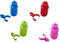 Oxford Kids Bike Cycle Small Bike Bottle Bar-Mountable Water Bottle 250cc & Bracket 4 Colours Green, Pink, Red or Blue (Green & Red)