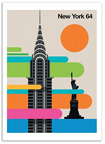 Wall Editions Art-Poster - New-York 64 - BO Lundberg