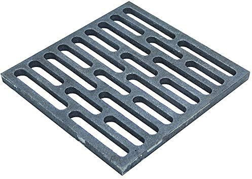 Griglia in ghisa cm 20x20 per camino stufa barbecue fondello per cenere DF 704112
