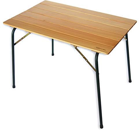 CASTELMERLINO 47 Klapptisch Camper Lärche cm 100 x 60 cm mit Tasche Nylon
