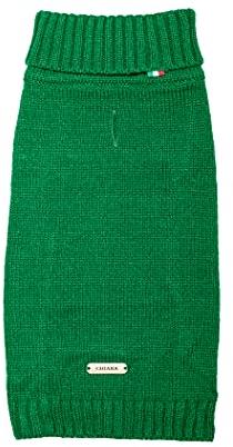 CHIARA Ellie Pullover CHP-403GN-L, Hoodie, Sweatshirt, Sweater, komfortabel (Größe: L, waschbar, stylish, warm, Halsband, Material: 100% Polyester), Grün