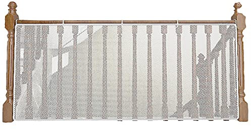 EUBEISAQI Kindersicherheitsnetz, Sicherheitstreppennetz Sicheres Geländer Balkon Treppennetz Zaun Treppe Absturzsicherung Sicherheitsnetz Geländer Treppennetze für Kinder Haustiere