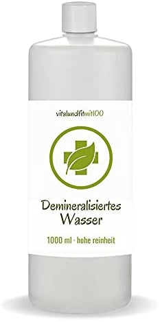 vitalundfitmit100 Demineralisiertes Wasser 1000ml