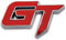 Genesis Adesivo 3D in metallo cromato con logo GT, impermeabile, autoadesivo, antiruggine, per auto e moto (6,2 cm x 3,8 cm)