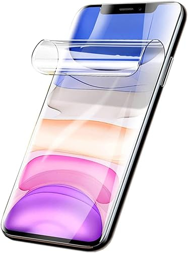 2 Stück Hydrogel Film für iPhone 13 Pro Max/iPhone 14 Plus(6.7), Schutzfolie Blasenfreie Weich TPU Displayschutzfolie Vollständige Abdeckung Fingerabdruck-ID unterstützen