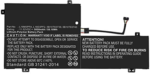 CoreParts Laptop Battery for Lenovo 58.18Wh 11.52V 5050mAh, MBXLE-BA0242