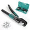 10 Tons Hydraulische Crimpzange Presszange Hydraulikpresse 4-70 mm² Zange Quetschzange Kabelschuhe, mit 8 Sätzen der Crimpformen, Aluminium- und Kupferdraht Crimpen | EU Stock