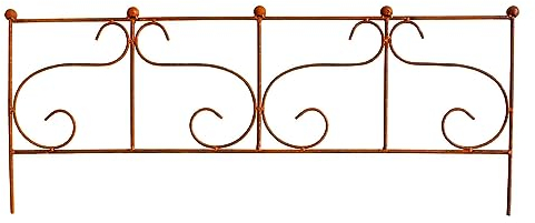 Edelrost Beetzaun 42 x 103 cm
