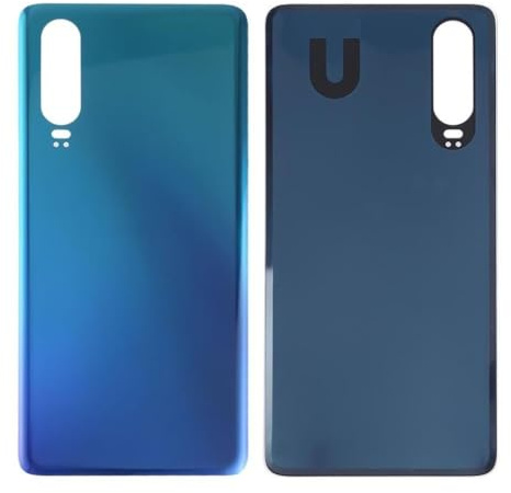 Globalstock Vitre arrière (Cache Batterie) avec Adhésif pour Huawei P30 Aurora