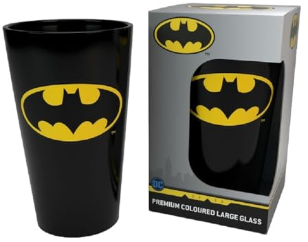 Abysse Corp Batman – Vaso – Dark Knight – Logo XXL – Vaso 400 ml – Caja de regalo