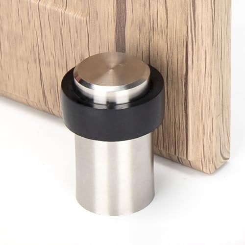 Zoegneer Anti Collision Protection With Practical Stainless Steel Door Stopper, Stainless Steel Floor Mount Door Stop(120mm)