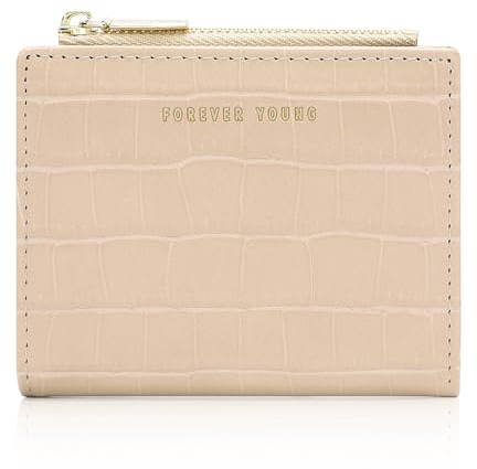 DANXIAN Geldbeutel Damen klein, Portemonnaie Damen, Geldbörse PU Leder, Geldbeutel Viele Fächer Damen Geldbörse mit Zipper Münzfach Brieftasche