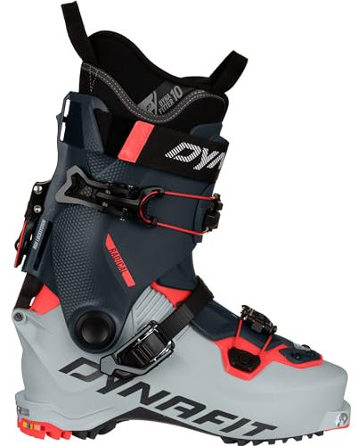 DYNAFIT Damen Radical Tourenskischuhe, Puritan Gray-Fluo Coral, 39