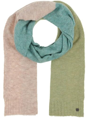 FRAAS Schal für Damen und Herren - 40 x 180 cm - gestreifter Strickschal - Strick-Stola warm und weich - für die kalte Jahreszeit - Sustainability Edition Powder Mint