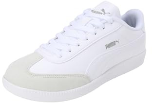 PUMA 9-T Unisex Sneaker Turnschuhe 398174 03 Weiss, Schuhgröße:40 EU