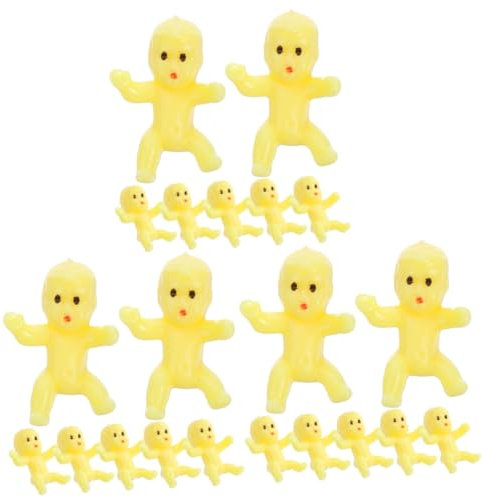 TOYANDONA 150stücke Mini-Puppen Für Shower Und Partys Lebendige Kleine Figuren Zur Dekoration Von Kuchen Und Tischen Für Neugeborene Und Partyartikel