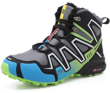 MEIION OrthoTrekking Pro - ergonomische schmerzlindernde Trekking Wanderschuhe für Herbst und Winter Wasserdichte Wanderschuhe für Outdoor Sportarten