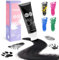 Taricor 75ml Kit Empreinte Bebe, Non Toxique Encre pour Empreinte Bebe Avec Attachement Éponge, Peinture Empreinte Bebe pour la Peau,Nouveau-nés Douche Cadeau Bebe Souvenir(Noir)