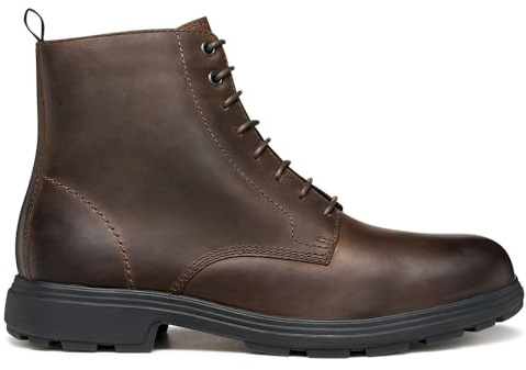 Geox Herren U Meiern Ankle Boot, Kaffee, 46 EU