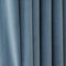 Dsnyu Vorhänge XXL, Küchenvorhang Lang Blau Volltonfarbe Polyester Gardinen Dekorativ für Fenster 2er Set 137x274cm BxH