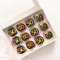 24 x Pre-Cut 50th Gold Happy Birthday Edible Stand Up Wafer Rice Paper Cupcake Toppers Cake Decorations For Party