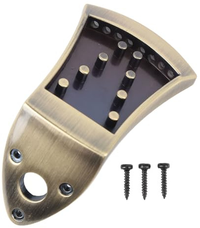 Mandolinen, Abithals, Zinklegungsstoffe, Ersatzteile mit Schraube, für Gewölbte Mandoline, Violine, Geige