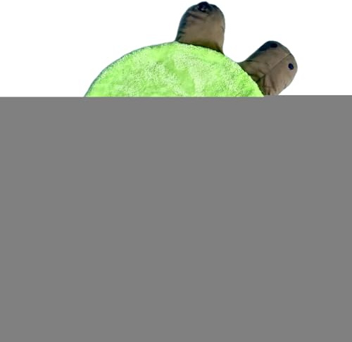 Foot Floor Mop - Double-Sided Washable Turtle Mop, Reusable Plush Fiber Cleaner | Effective Cleaning Tool for Kitchen Bathroom Living Room Elderly Adults Housewife Busy Parents Home Floors