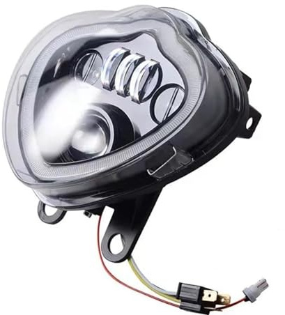 ASBVRJF Motorrad-Scheinwerfer für Vulcan S 650 / EN650 2015-2019 Motorrad-Scheinwerfer, wasserdicht, Motorradlicht